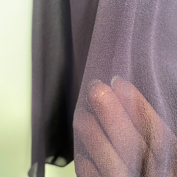 Aritzia 100% Silk Faux Wrap Blouse - Picture 11 of 14